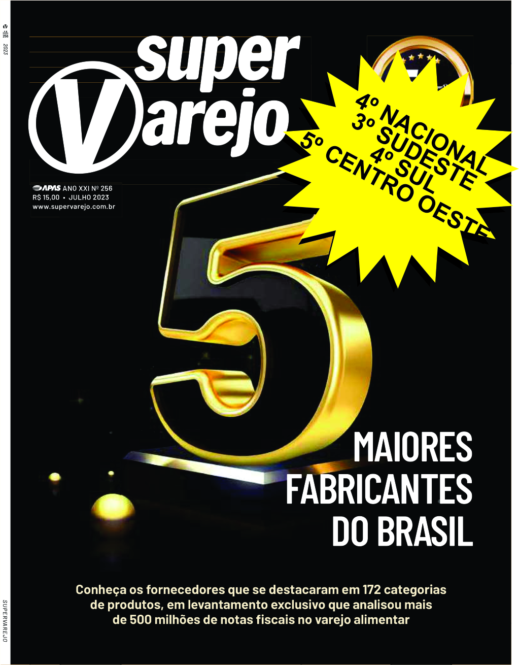 2023 Super Varejo 5 Maiores Fabricantes do Brasil